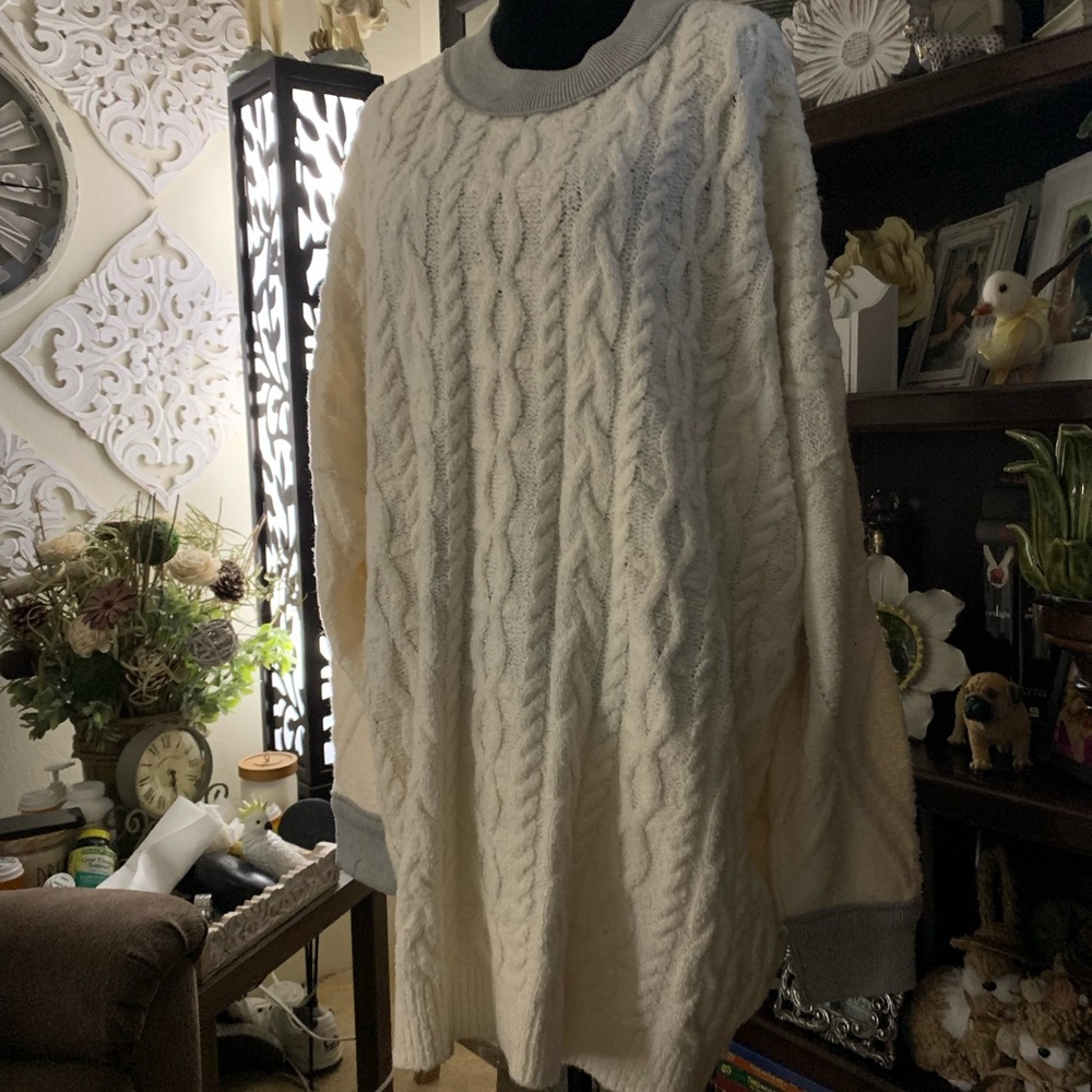 Free People Olympia Colorblock Sweater